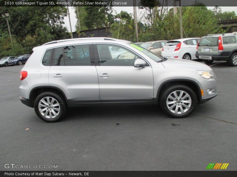 Reflex Silver Metallic / Charcoal 2010 Volkswagen Tiguan SEL 4Motion