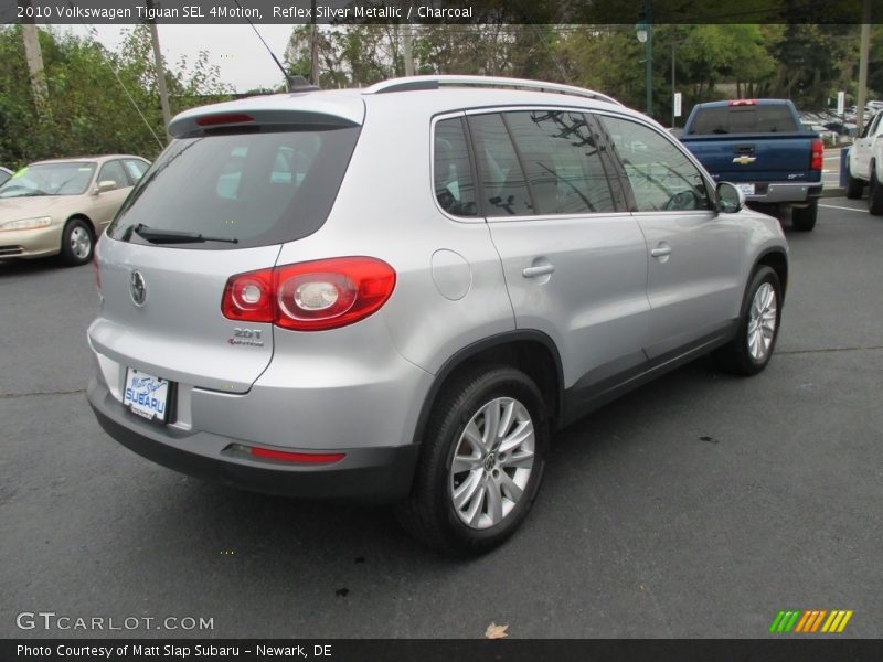 Reflex Silver Metallic / Charcoal 2010 Volkswagen Tiguan SEL 4Motion