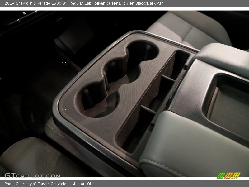 Silver Ice Metallic / Jet Black/Dark Ash 2014 Chevrolet Silverado 1500 WT Regular Cab