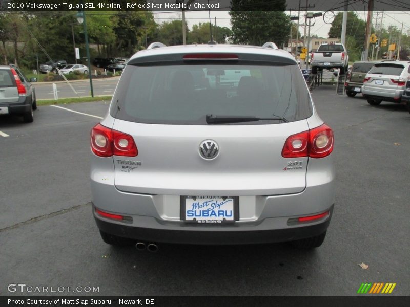 Reflex Silver Metallic / Charcoal 2010 Volkswagen Tiguan SEL 4Motion