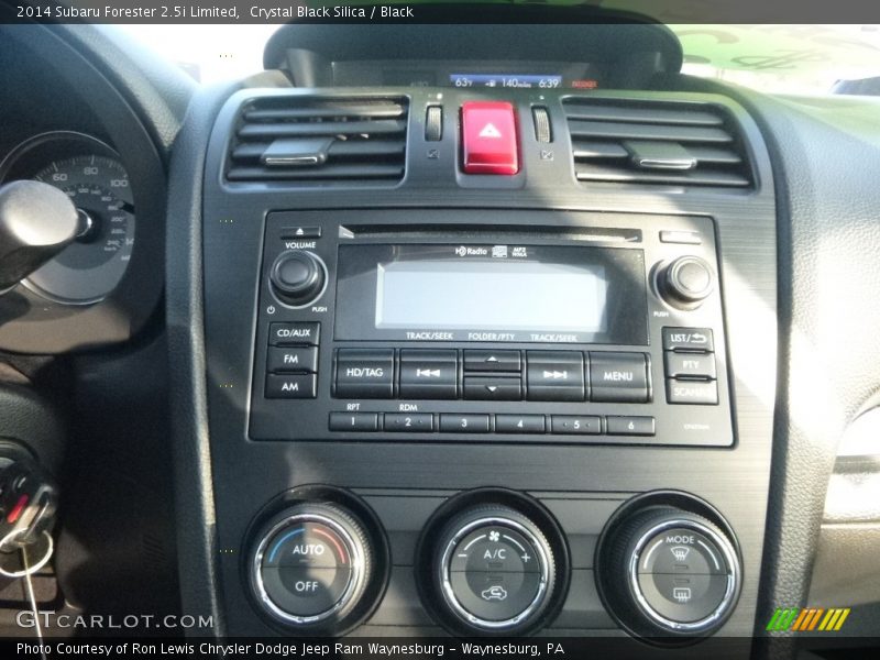 Crystal Black Silica / Black 2014 Subaru Forester 2.5i Limited
