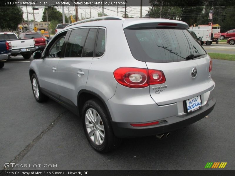 Reflex Silver Metallic / Charcoal 2010 Volkswagen Tiguan SEL 4Motion