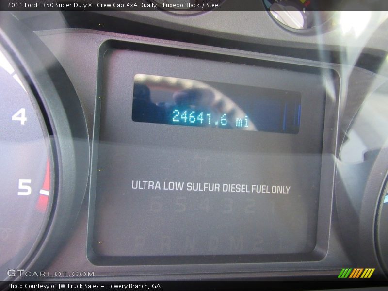 Tuxedo Black / Steel 2011 Ford F350 Super Duty XL Crew Cab 4x4 Dually