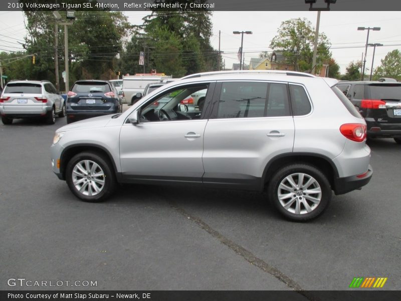 Reflex Silver Metallic / Charcoal 2010 Volkswagen Tiguan SEL 4Motion