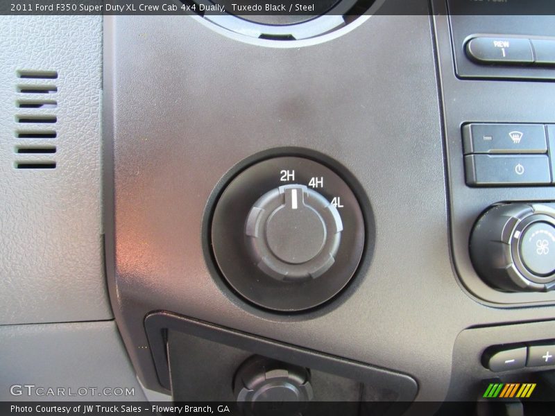 Tuxedo Black / Steel 2011 Ford F350 Super Duty XL Crew Cab 4x4 Dually