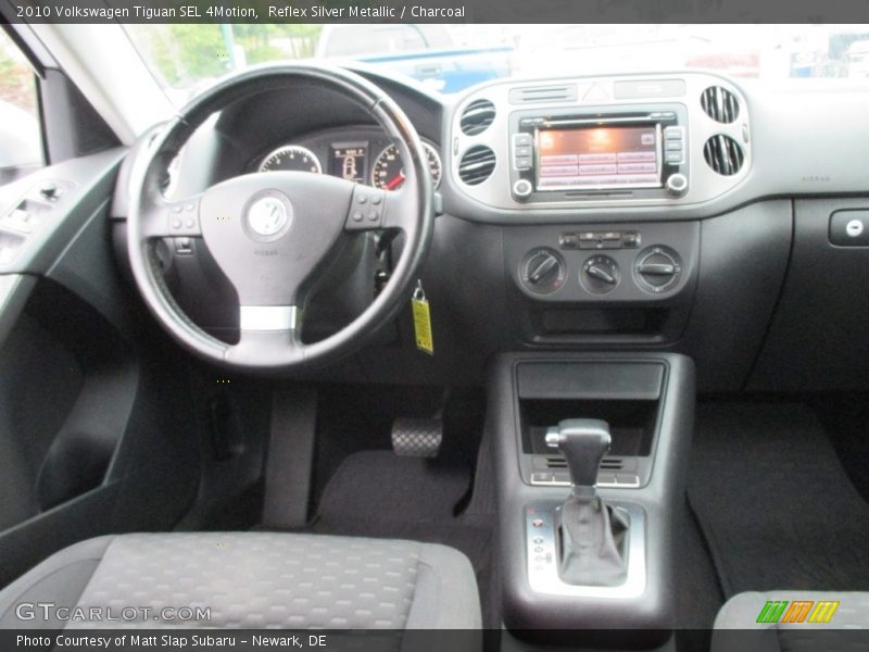 Reflex Silver Metallic / Charcoal 2010 Volkswagen Tiguan SEL 4Motion