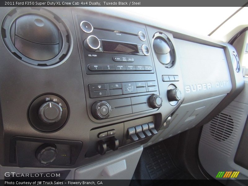 Tuxedo Black / Steel 2011 Ford F350 Super Duty XL Crew Cab 4x4 Dually