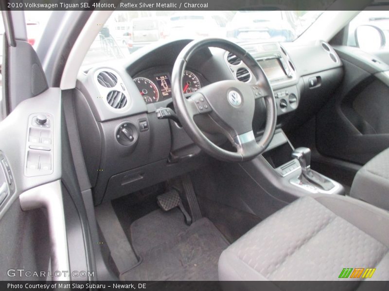 Reflex Silver Metallic / Charcoal 2010 Volkswagen Tiguan SEL 4Motion
