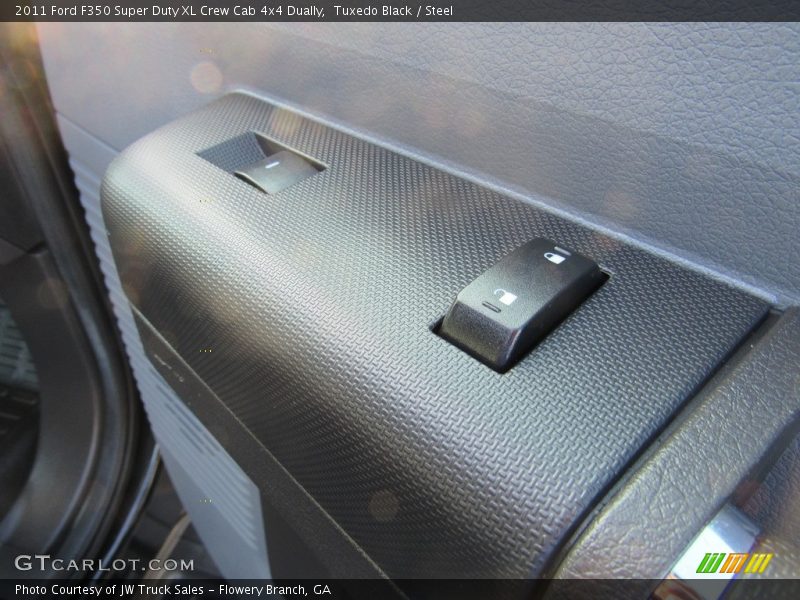 Tuxedo Black / Steel 2011 Ford F350 Super Duty XL Crew Cab 4x4 Dually