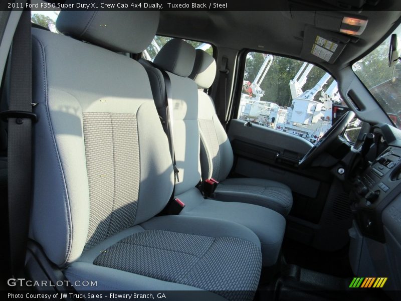 Tuxedo Black / Steel 2011 Ford F350 Super Duty XL Crew Cab 4x4 Dually