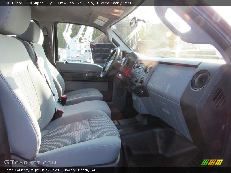 Tuxedo Black / Steel 2011 Ford F350 Super Duty XL Crew Cab 4x4 Dually