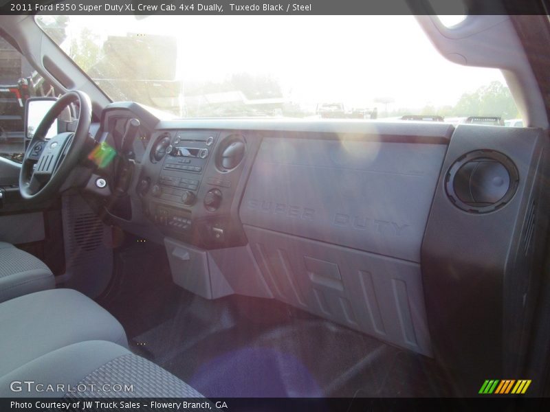 Tuxedo Black / Steel 2011 Ford F350 Super Duty XL Crew Cab 4x4 Dually