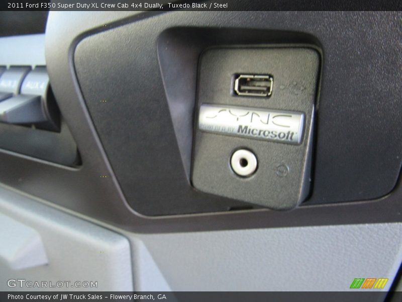 Tuxedo Black / Steel 2011 Ford F350 Super Duty XL Crew Cab 4x4 Dually