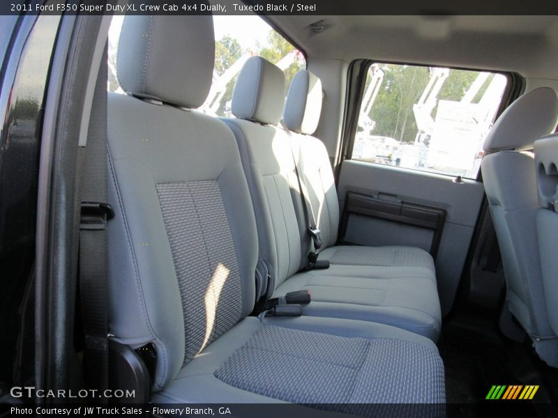 Tuxedo Black / Steel 2011 Ford F350 Super Duty XL Crew Cab 4x4 Dually