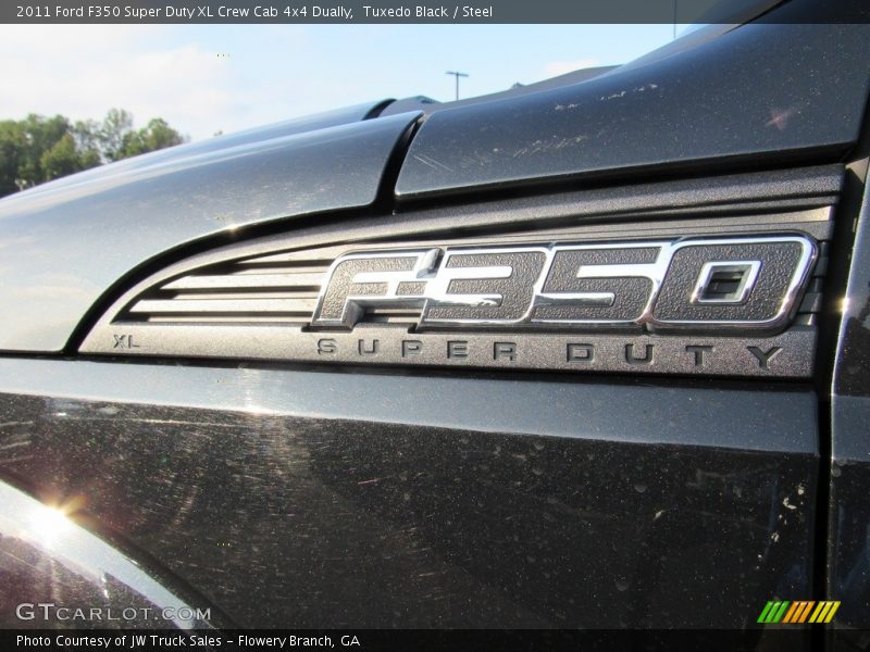 Tuxedo Black / Steel 2011 Ford F350 Super Duty XL Crew Cab 4x4 Dually