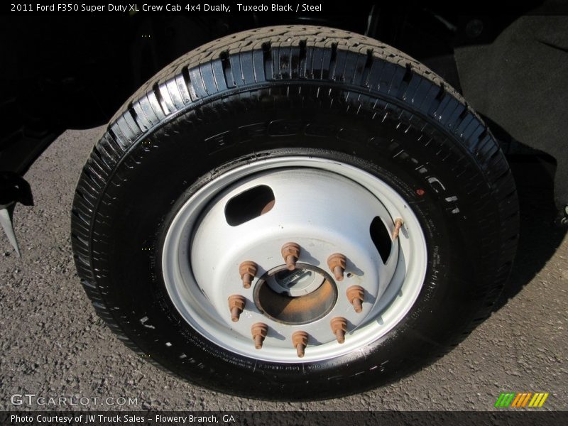 Tuxedo Black / Steel 2011 Ford F350 Super Duty XL Crew Cab 4x4 Dually