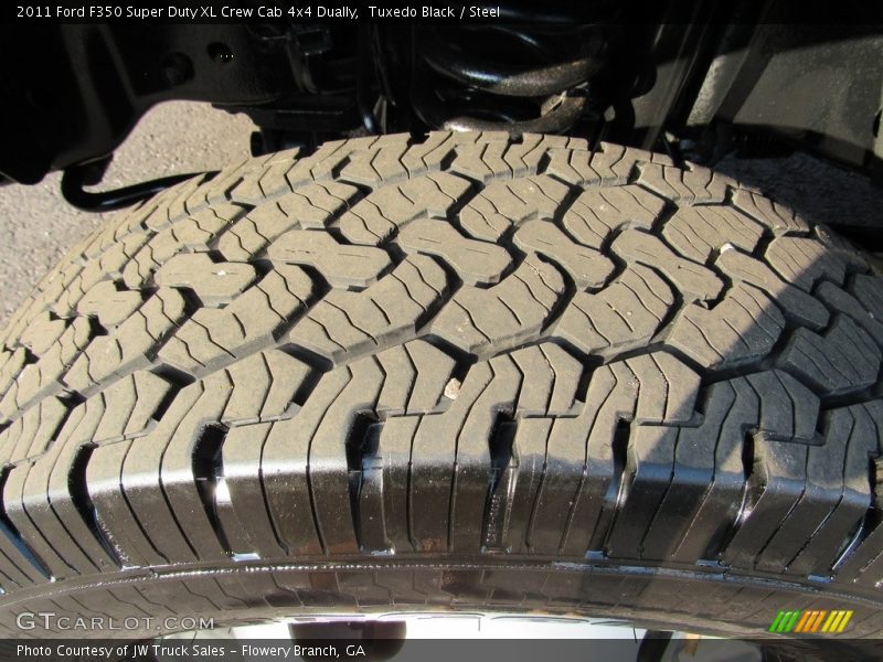 Tuxedo Black / Steel 2011 Ford F350 Super Duty XL Crew Cab 4x4 Dually