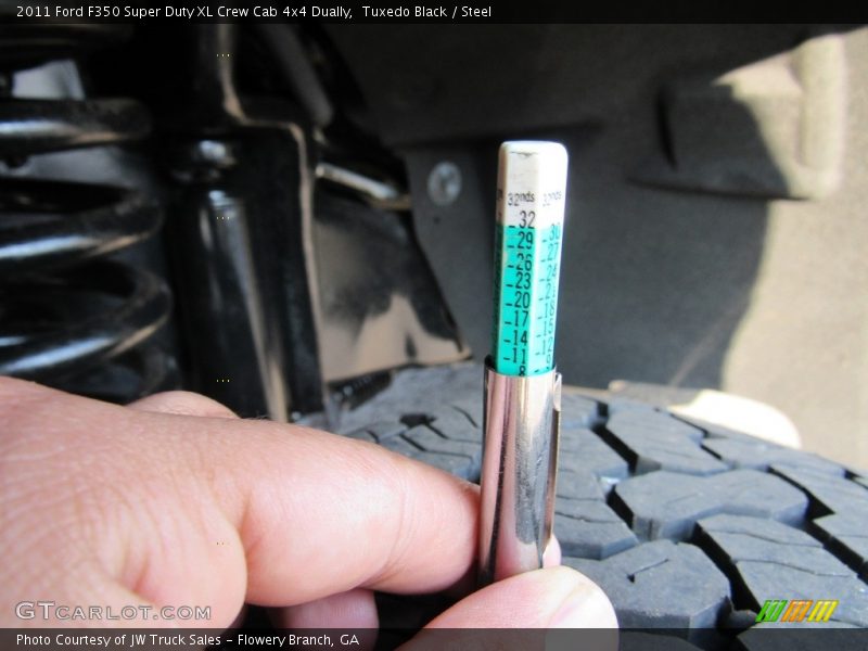 Tuxedo Black / Steel 2011 Ford F350 Super Duty XL Crew Cab 4x4 Dually