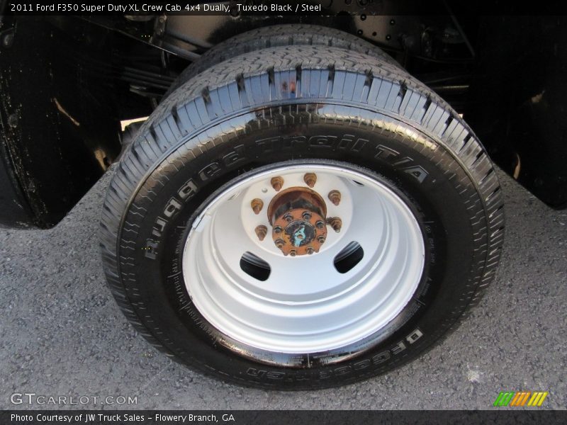 Tuxedo Black / Steel 2011 Ford F350 Super Duty XL Crew Cab 4x4 Dually
