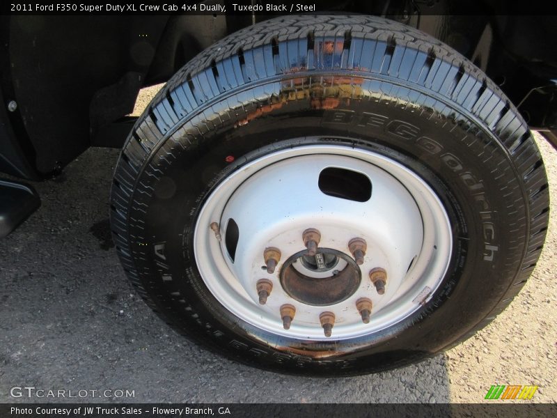 Tuxedo Black / Steel 2011 Ford F350 Super Duty XL Crew Cab 4x4 Dually