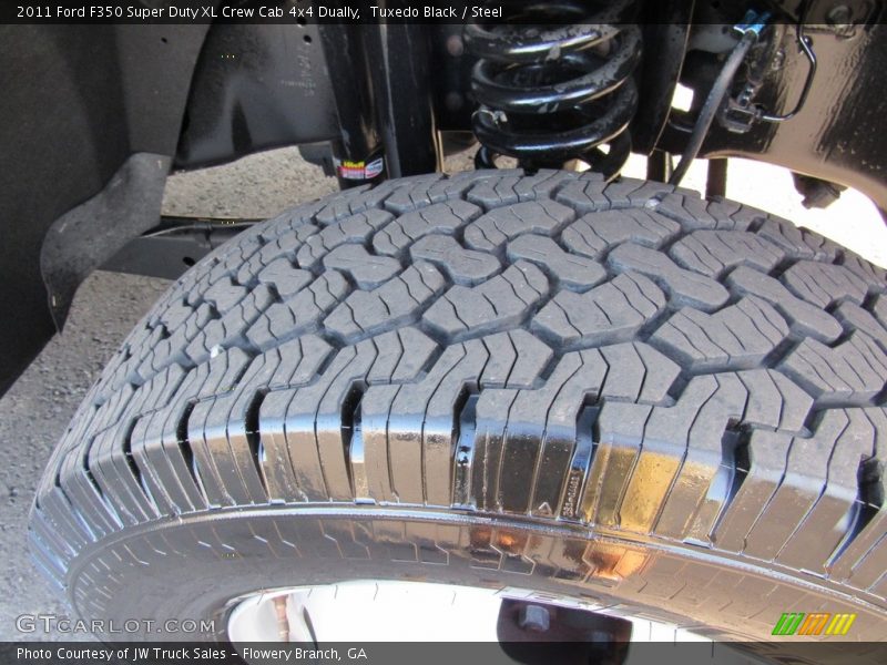 Tuxedo Black / Steel 2011 Ford F350 Super Duty XL Crew Cab 4x4 Dually