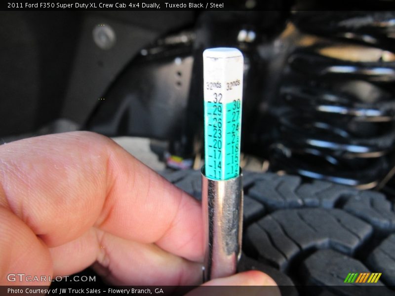 Tuxedo Black / Steel 2011 Ford F350 Super Duty XL Crew Cab 4x4 Dually