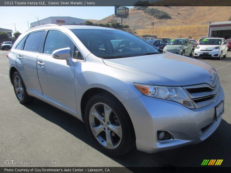 Classic Silver Metallic / Ivory 2013 Toyota Venza XLE