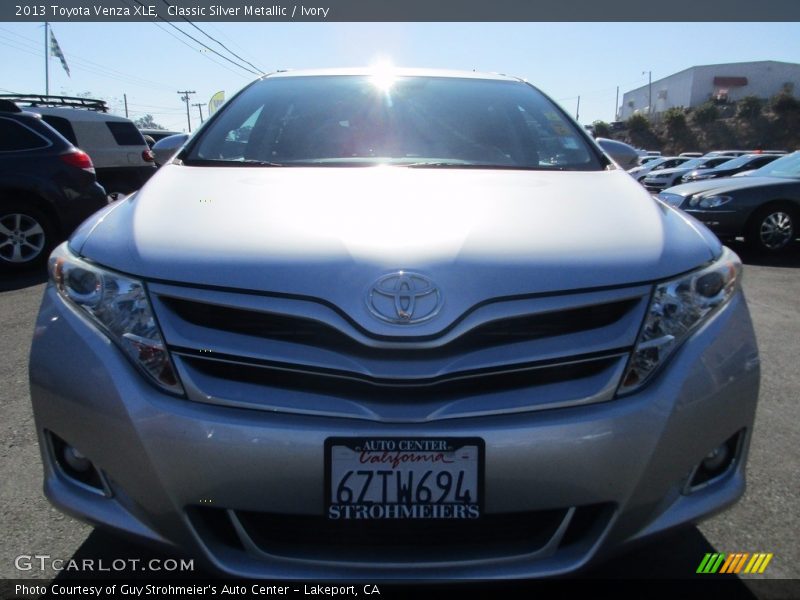 Classic Silver Metallic / Ivory 2013 Toyota Venza XLE