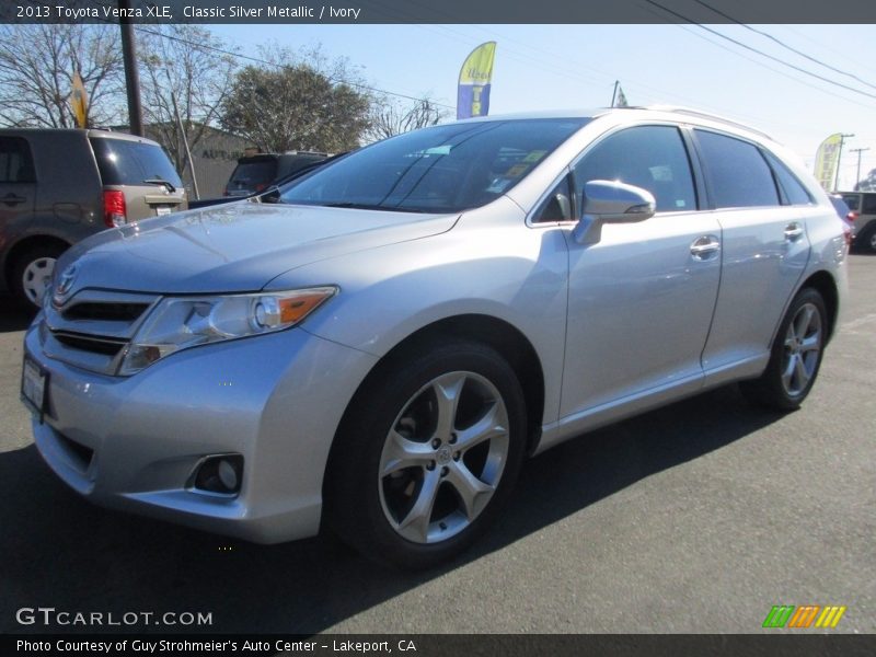Classic Silver Metallic / Ivory 2013 Toyota Venza XLE