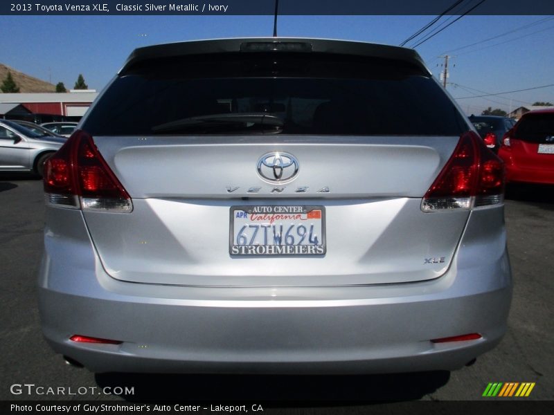 Classic Silver Metallic / Ivory 2013 Toyota Venza XLE
