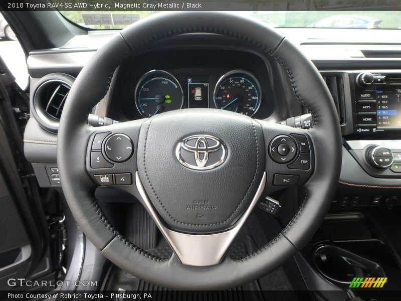  2018 RAV4 SE AWD Hybrid Steering Wheel