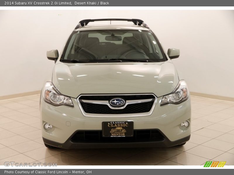 Desert Khaki / Black 2014 Subaru XV Crosstrek 2.0i Limited