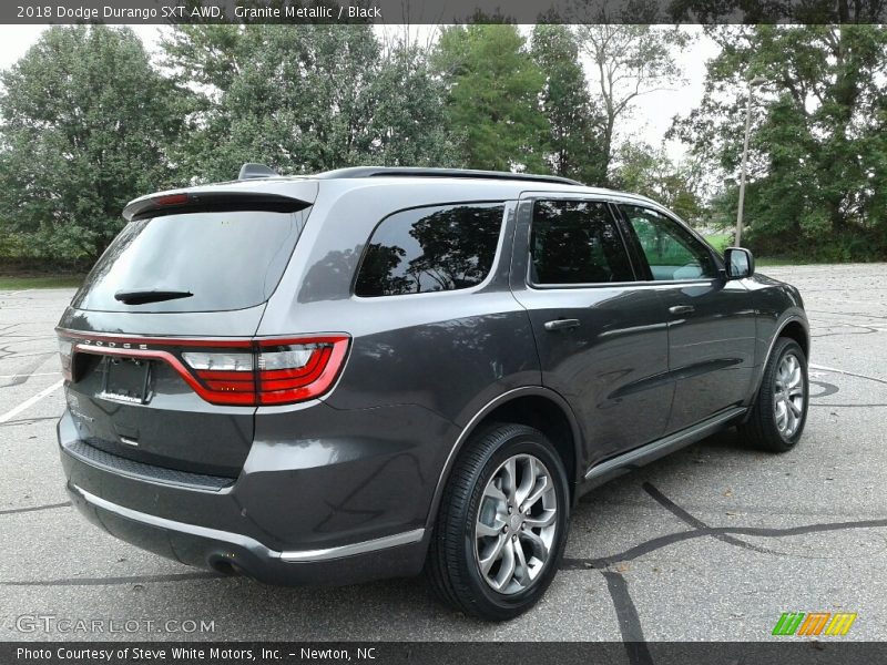Granite Metallic / Black 2018 Dodge Durango SXT AWD