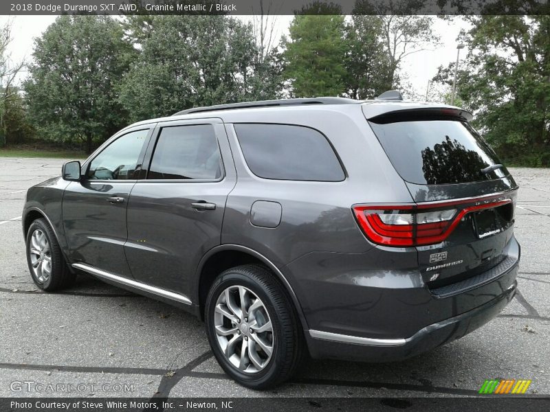 Granite Metallic / Black 2018 Dodge Durango SXT AWD