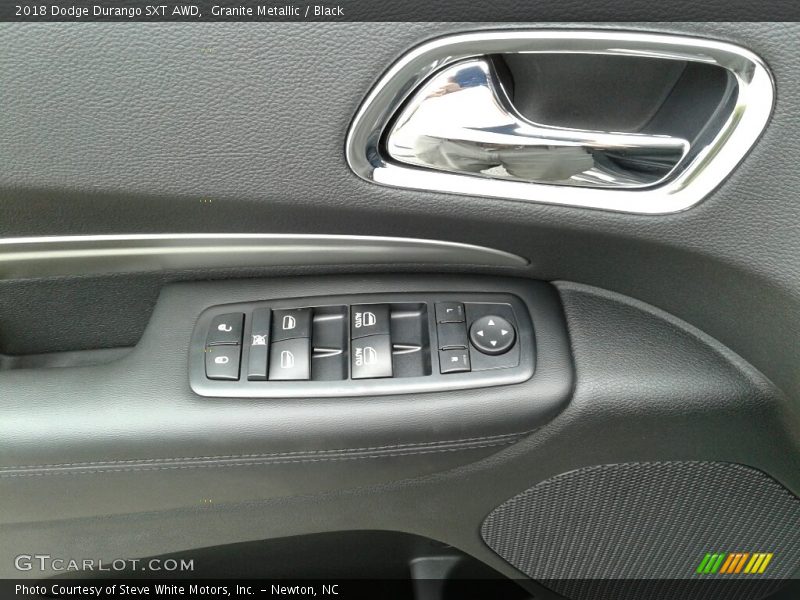 Granite Metallic / Black 2018 Dodge Durango SXT AWD