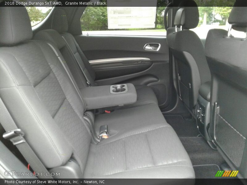 Granite Metallic / Black 2018 Dodge Durango SXT AWD