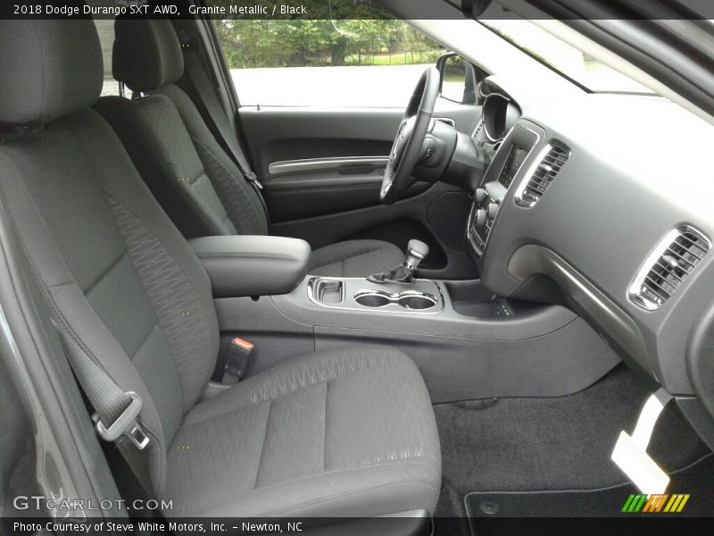 Granite Metallic / Black 2018 Dodge Durango SXT AWD