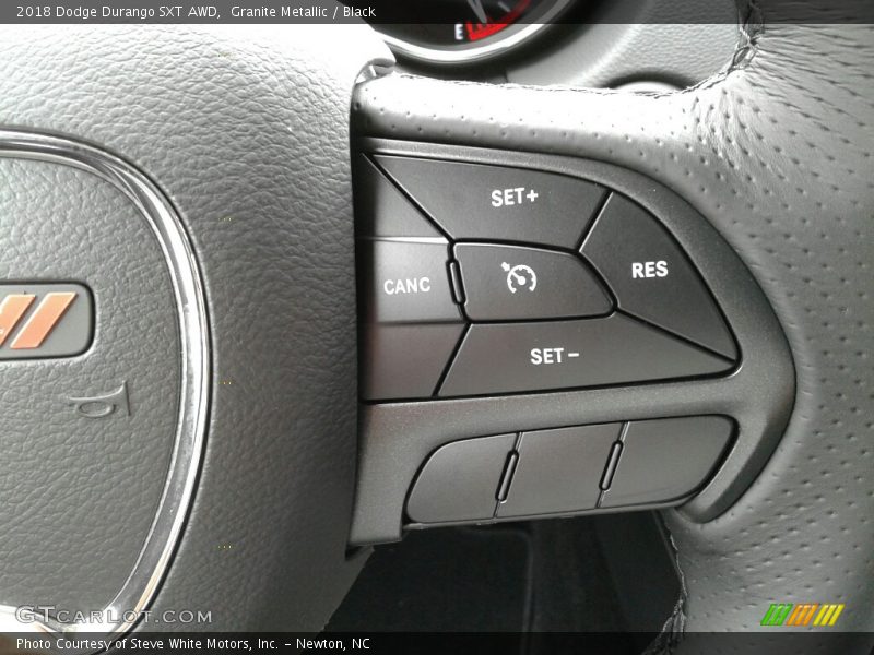 Granite Metallic / Black 2018 Dodge Durango SXT AWD