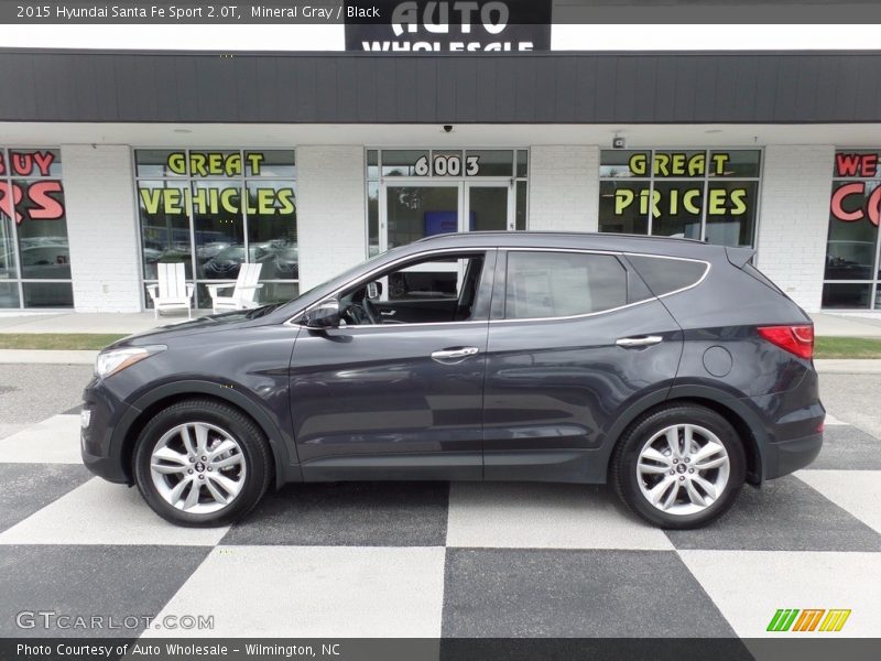 Mineral Gray / Black 2015 Hyundai Santa Fe Sport 2.0T