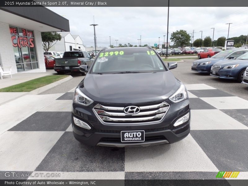 Mineral Gray / Black 2015 Hyundai Santa Fe Sport 2.0T