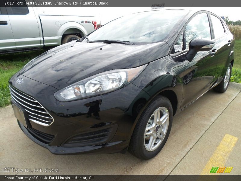 Shadow Black / Charcoal Black 2017 Ford Fiesta SE Sedan