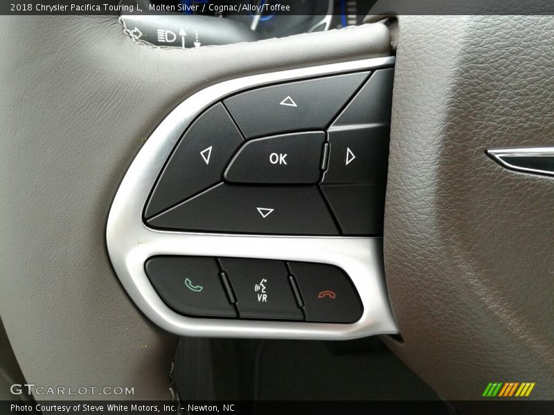 Molten Silver / Cognac/Alloy/Toffee 2018 Chrysler Pacifica Touring L