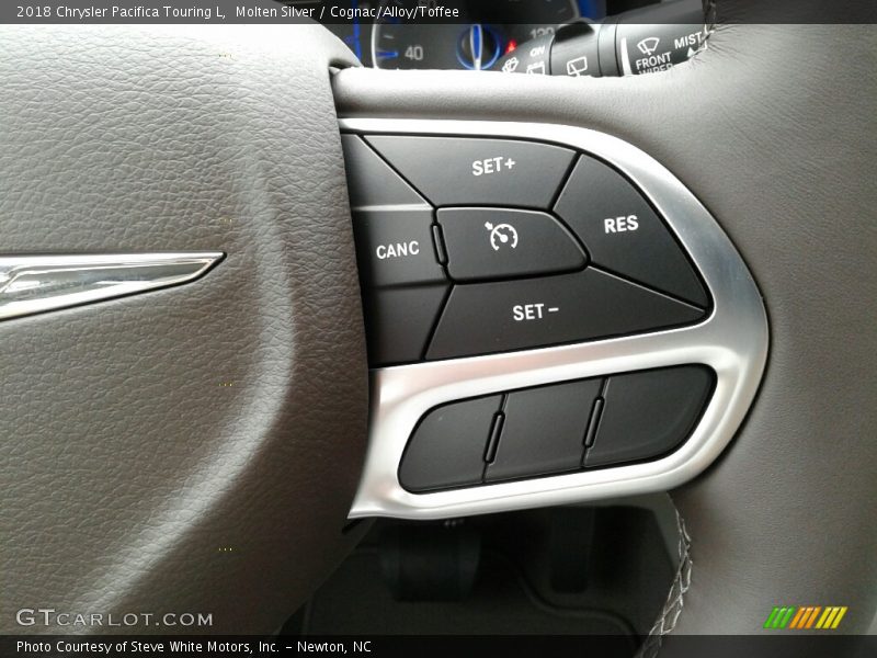 Molten Silver / Cognac/Alloy/Toffee 2018 Chrysler Pacifica Touring L
