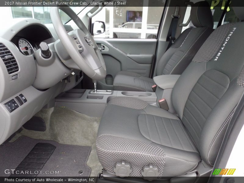  2017 Frontier Desert Runner Crew Cab Steel Interior