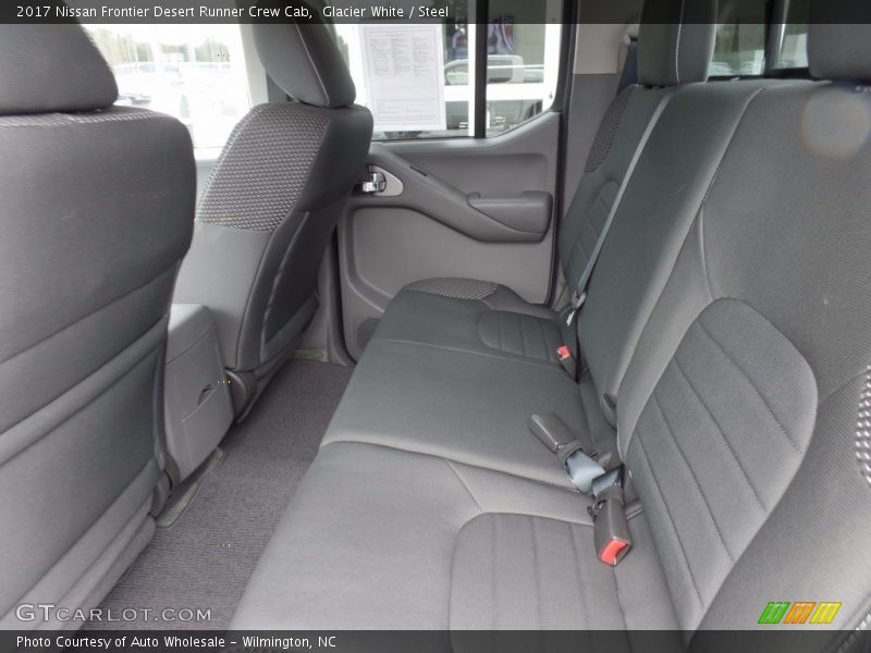 Rear Seat of 2017 Frontier Desert Runner Crew Cab