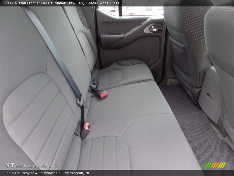Glacier White / Steel 2017 Nissan Frontier Desert Runner Crew Cab