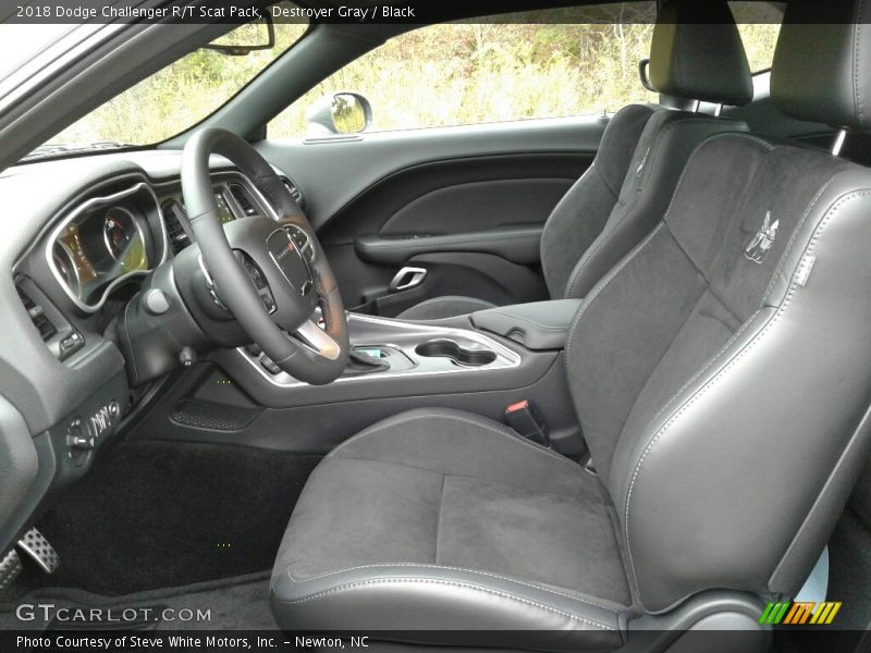 Destroyer Gray / Black 2018 Dodge Challenger R/T Scat Pack