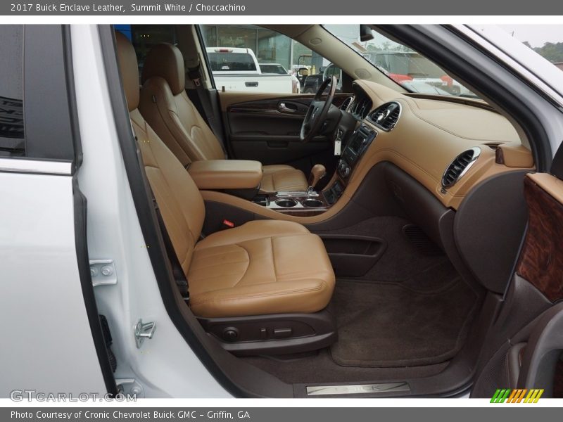 Summit White / Choccachino 2017 Buick Enclave Leather