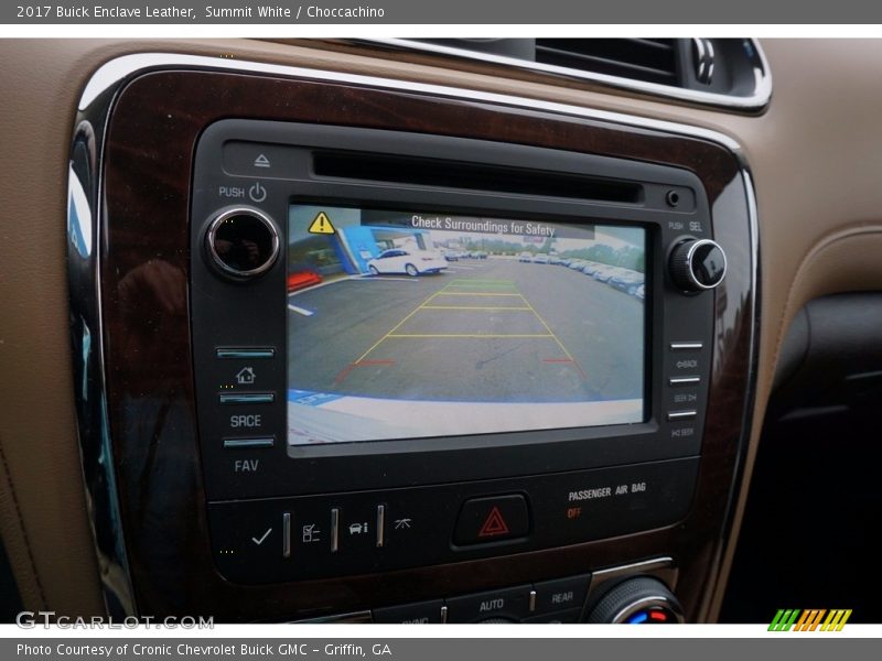 Summit White / Choccachino 2017 Buick Enclave Leather