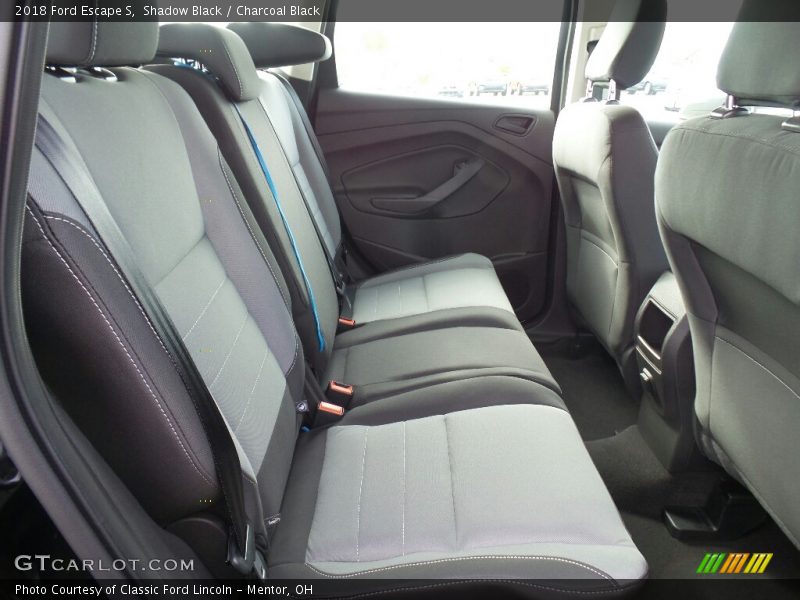 Shadow Black / Charcoal Black 2018 Ford Escape S